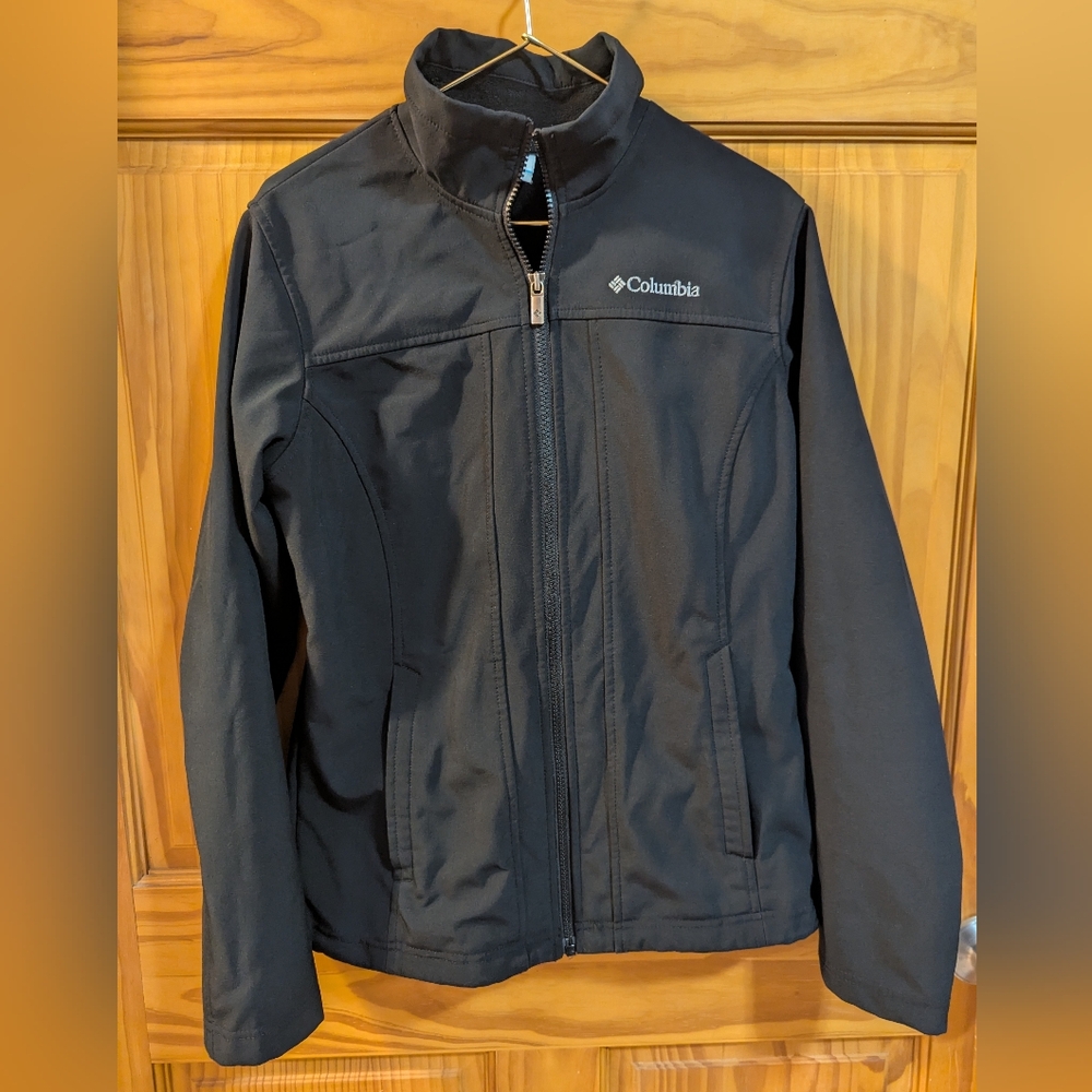 Columbia Black Full-Zip Jacket